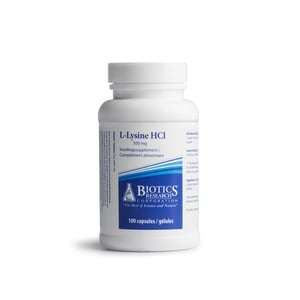 Biotics L-Lysine 500 mg image