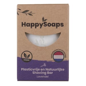 HappySoaps - Happy Shaving Bar Lavendel