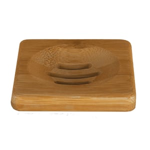 HappySoaps - Zeep Houder van Bamboe voor één Shampoo Bar