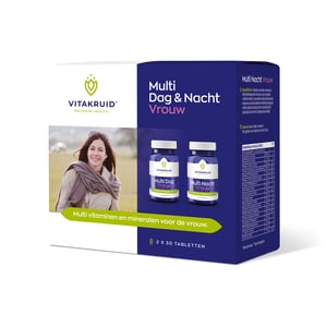 Vitakruid - Multi dag & nacht vrouw 2x30 tabletten