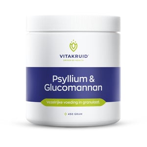 Vitakruid - Psyllium & Glucomannan poeder