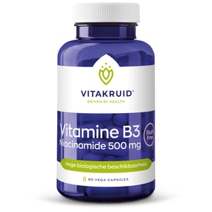 Vitakruid - Vitamine B3 Niacinamide 500 mg