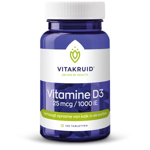 Vitakruid - Vitamine D3 25 mcg