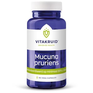 Vitakruid - Mucuna Pruriens 500 mg (min. 20% L-Dopa)