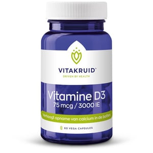 Vitakruid - Vitamine D3 75 mcg / 3000 IE