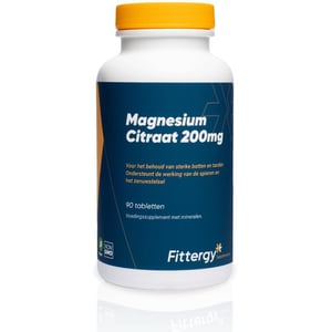 Fittergy - Magnesiumcitraat 200 mg