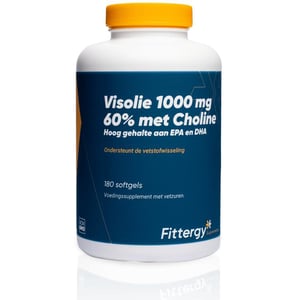 Fittergy - Visolie 1000 mg 60% met choline
