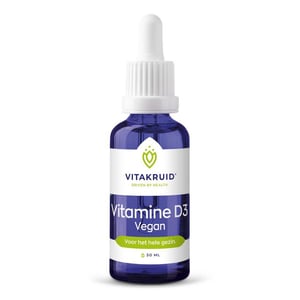 Vitakruid - Vitamine D3 Vegan Druppels 25mcg / 1000 IE