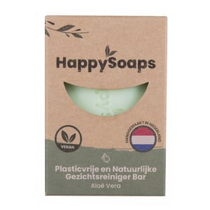HappySoaps - Gezichtsreiniger Bar Aloe Vera