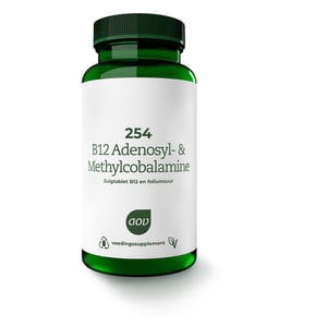 AOV Voedingssupplementen - 254 B12 Adenosyl & Methylcobalamine