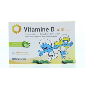 Metagenics Vitamin D 400IU NF Smurfs image