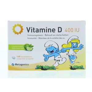 Metagenics Vitamin D 400IU NF Smurfs image