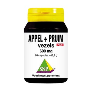 SNP - Appel Pruim Vezels 600 mg Puur