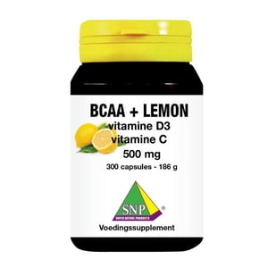 SNP - BCAA Lemon Vitamin D3 and Vitamin C 500 mg
