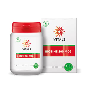 Vitals Biotine 500 mcg (vitamine B8) afbeelding