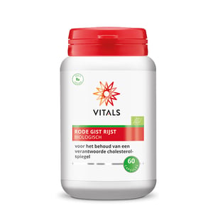 Vitals Rode Gist Rijst Extra Sterk Biologisch afbeelding