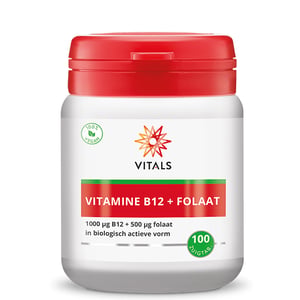 Vitals - Vitamine B12 1000 mcg folaat 500 mcg