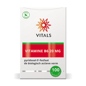 Vitals Vitamine B6 pyridoxaal-5-fosfaat 20 mg (P5P) afbeelding