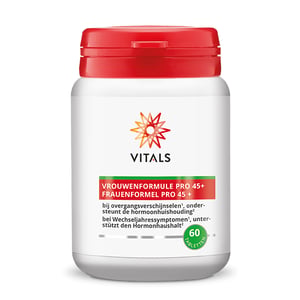 Vitals - Vrouwenformule Pro 45+ (maca, zilverkaars, ashwagandha, pycnogenol)