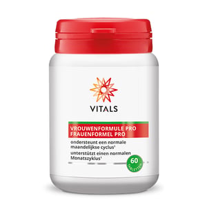 Vitals - Vrouwenformule Pro (maca, monnikspeper, ashwagandha, saffraan)