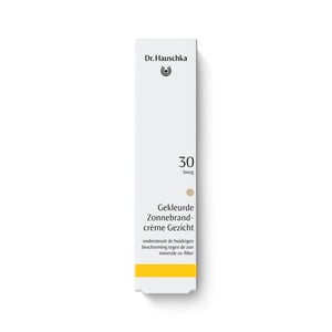 Dr Hauschka Gekleurde Zonnebrandcrème Gezicht SPF 30  afbeelding