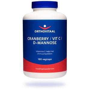 Orthovitaal Cranberry, Vitamine C & D-Mannose afbeelding