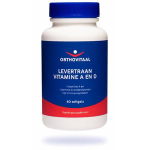 Orthovitaal - Levertraan Vitamine A en D