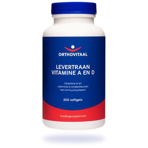 Orthovitaal Cod Liver Oil Vitamin A and D image