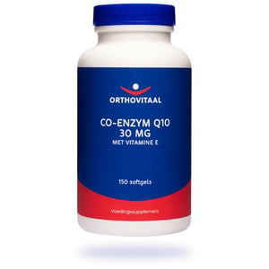 Orthovitaal Co-enzym Q10 30 mg met Vitamine E afbeelding