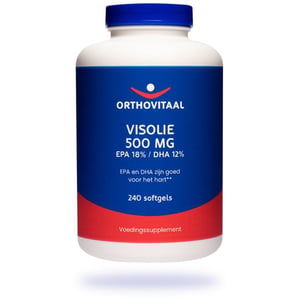 Orthovitaal Fish Oil 500 mg EPA 18% DHA 12% image