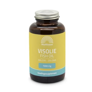 Mattisson Healthstyle - Omega 3 Visolie 1000mg 50% EPA 25% DHA 