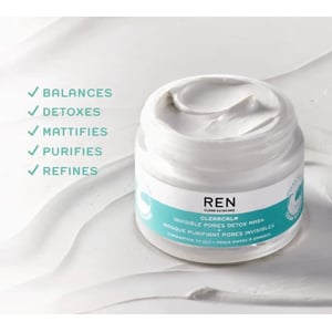 REN Clean Skincare Clearcalm Invisible Pores Detox Masker afbeelding
