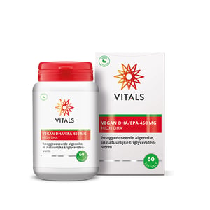 Vitals - DHA/EPA 450mg vegan algenolie