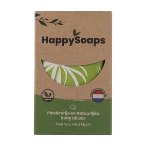 HappySoaps - Aloë You Vera Much Body Oil Bar 