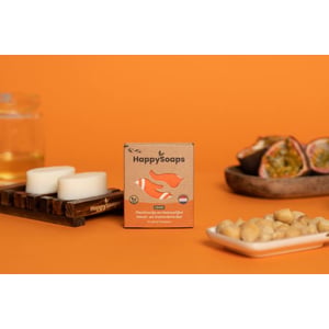HappySoaps Fruitful Passion Hand- en Voetcrème Bar afbeelding