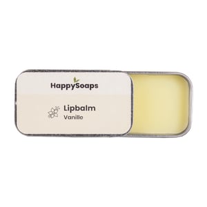 HappySoaps Lipbalm Vanille HappySoaps Lipbalm Vanille afbeelding