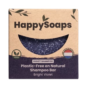 HappySoaps - Zilver Bright Violet Shampoo Bar