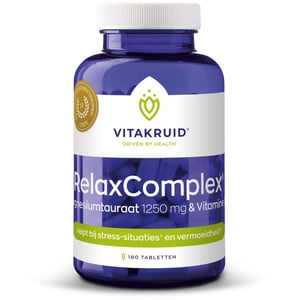 Vitakruid - RelaxComplex 1250 mg Magnesium Taurate & D3