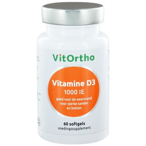 Vitortho - Vitamine D3 1000 IE