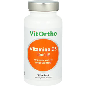 Vitortho Vitamin D3 1000 IU image