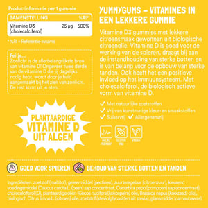 Yummygums Sunny D3 Gummies afbeelding