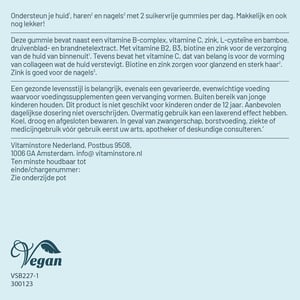 Vitaminstore Huid Haar Nagel Gummies afbeelding