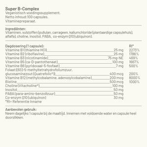 Vitaminstore Super B Complex vitamins (B complex) image