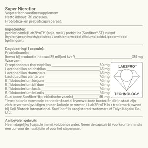 Vitaminstore Super Microflor probiotics Vitaminstore Super Microflor probiotics image