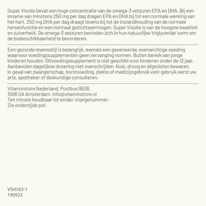 Vitaminstore Super Visolie omega 3 afbeelding