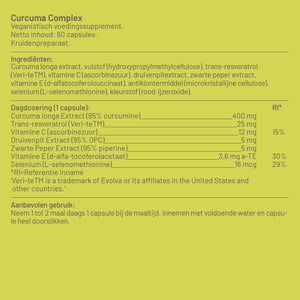 Vitaminstore Curcuma Complex (Kurkuma) met Resveratrol afbeelding