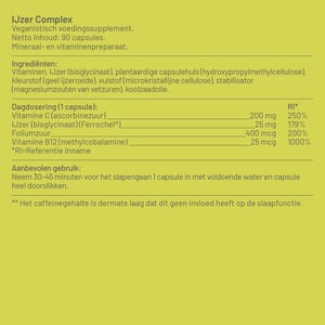 Vitaminstore IJzer Complex afbeelding