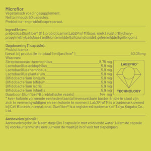 Vitaminstore Microflor probiotica afbeelding