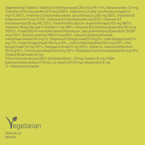 Vitaminstore Multi Vitaminen (multivitamine) afbeelding