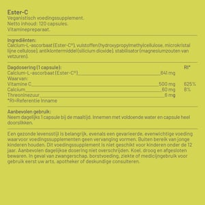 Vitaminstore Ester-C® 500mg (acid-free buffered vitamin C) Vitaminstore Ester-C® 500mg (acid-free buffered vitamin C) image